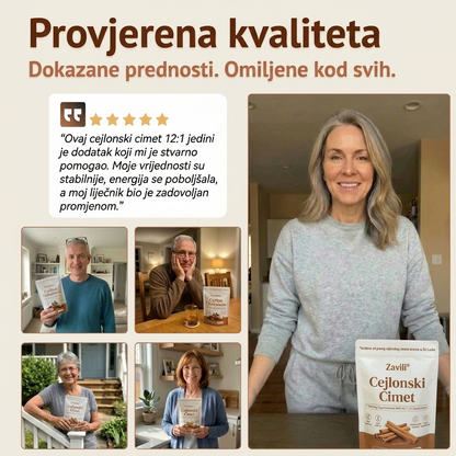 ZAVILI® Cejlonski cimet 12:1 s MCT uljem — 30 kapsula